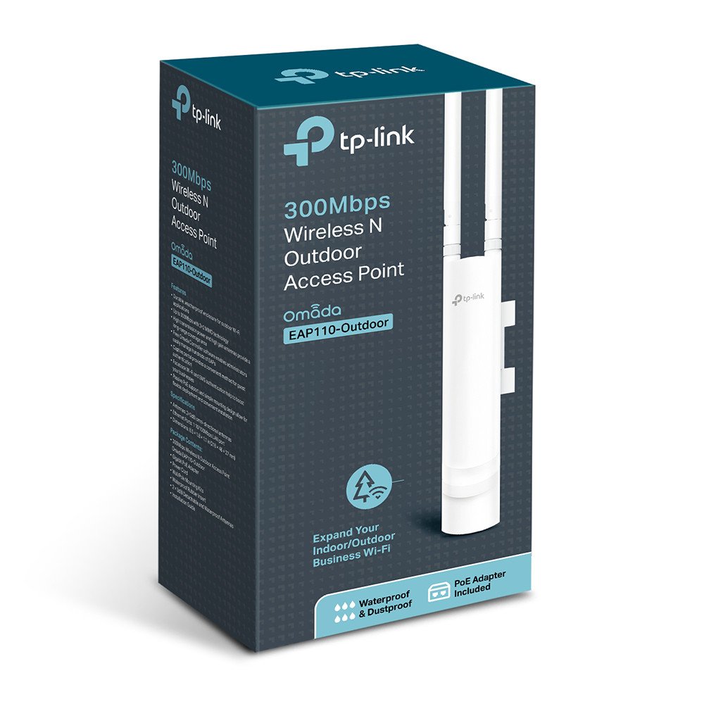 Точка доступа Tp-Link EAP110-Outdoor белая - ForteMarket Точка доступа Tp-Link EAP110-Outdoor белая купить,0
