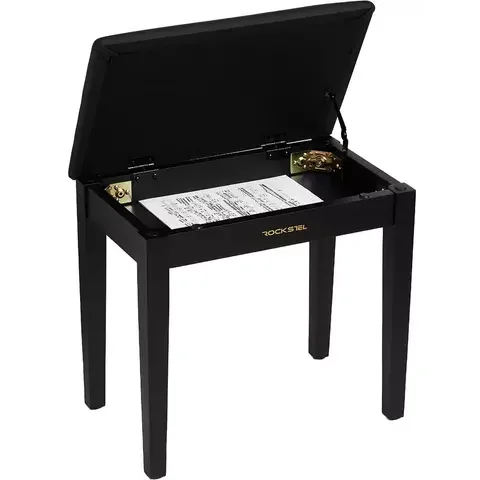 Банкетка для пианино Rockstel PB008 BK Black - ForteMarket Банкетка для пианино Rockstel PB008 BK Black купить,0