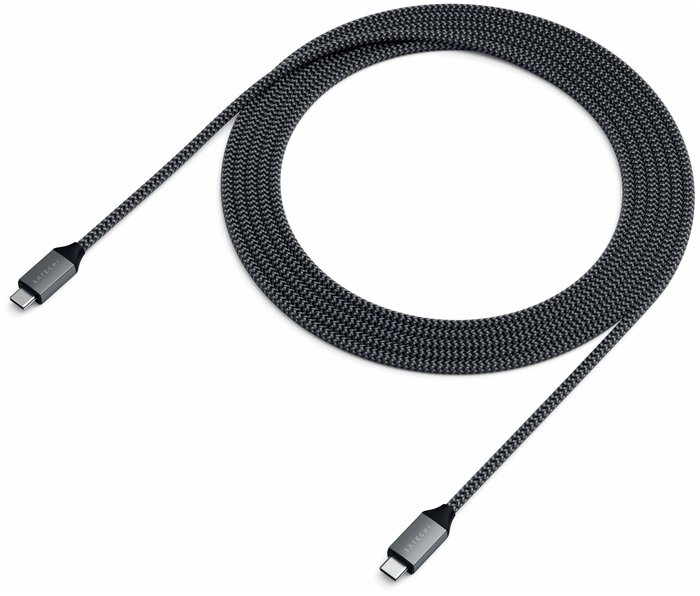 Кабель Satechi USB-C to USB-C Cable 2м черный