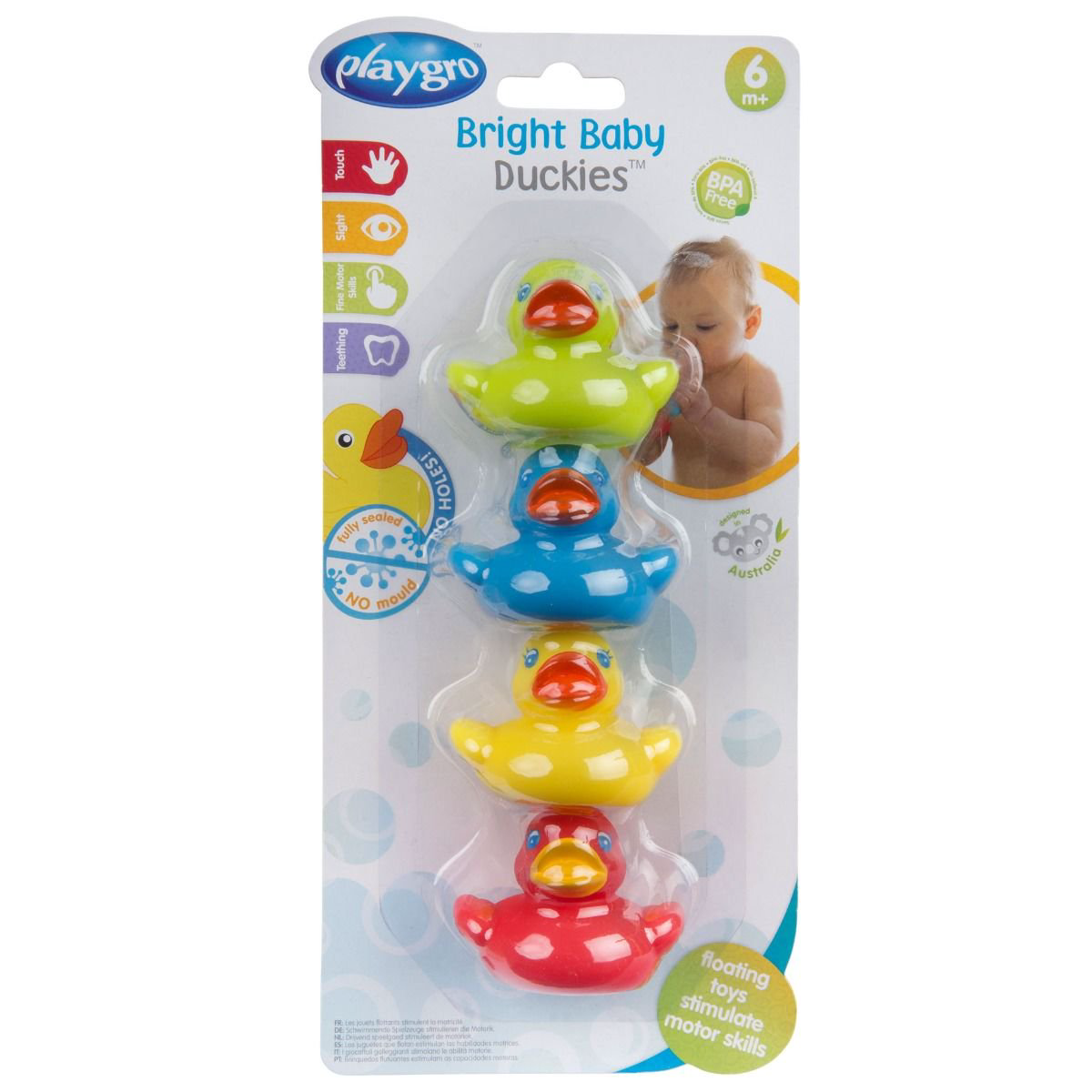 Игрушки для ванны Playgro Утки купить,NaN