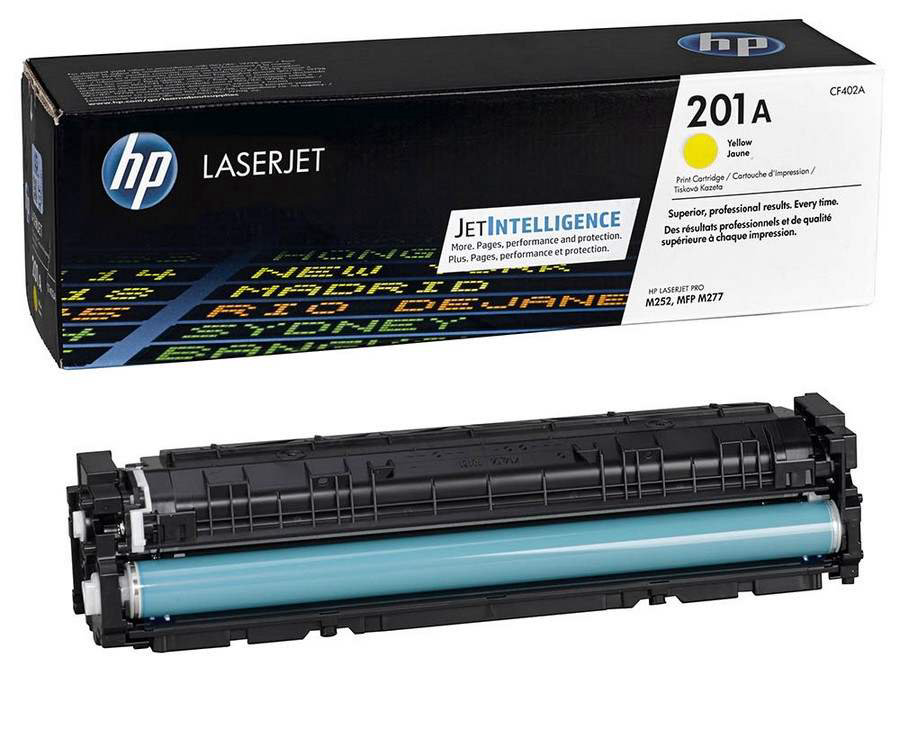 Картридж HP 201A CF402A желтый 
