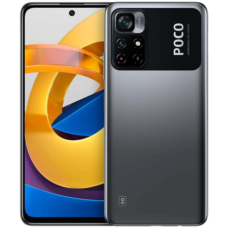 Смартфон Xiaomi Poco M4 Pro 5G 4/64GB Power Black купить,NaN