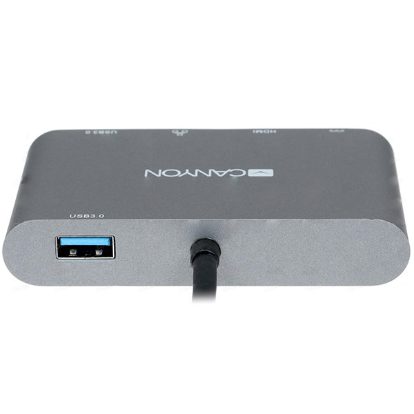 Многопортовая док-станция Canyon CNS-TDS04DG серая купить,NaN