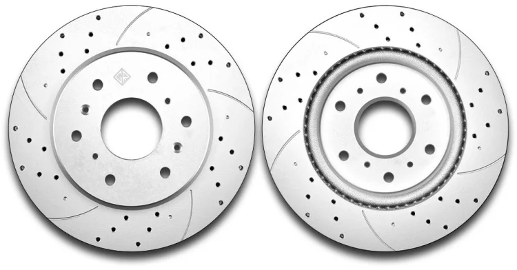 Диски задние Gerat DSK-R198P 2шт купить,62590