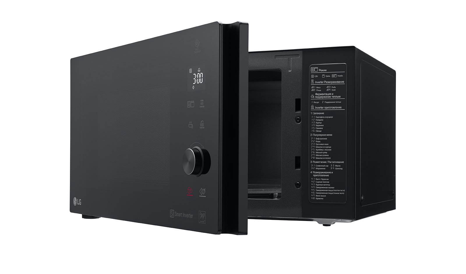 Микроволновая печь LG MH6565DIS черная купить,NaN