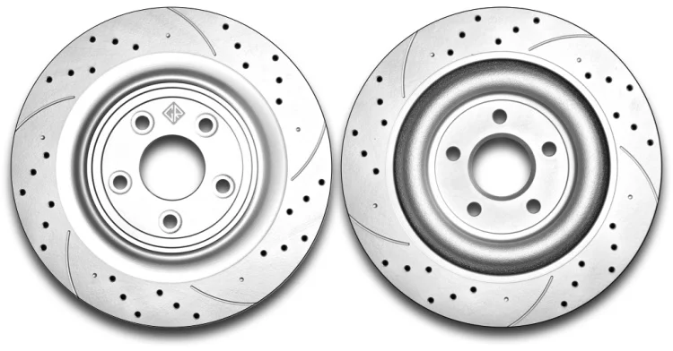 Диски задние Gerat DSK-R163P 2шт купить,59420