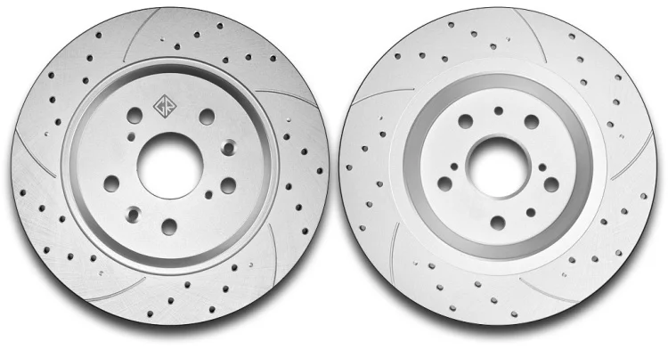 Диски задние Gerat DSK-R195P 2шт купить,41510