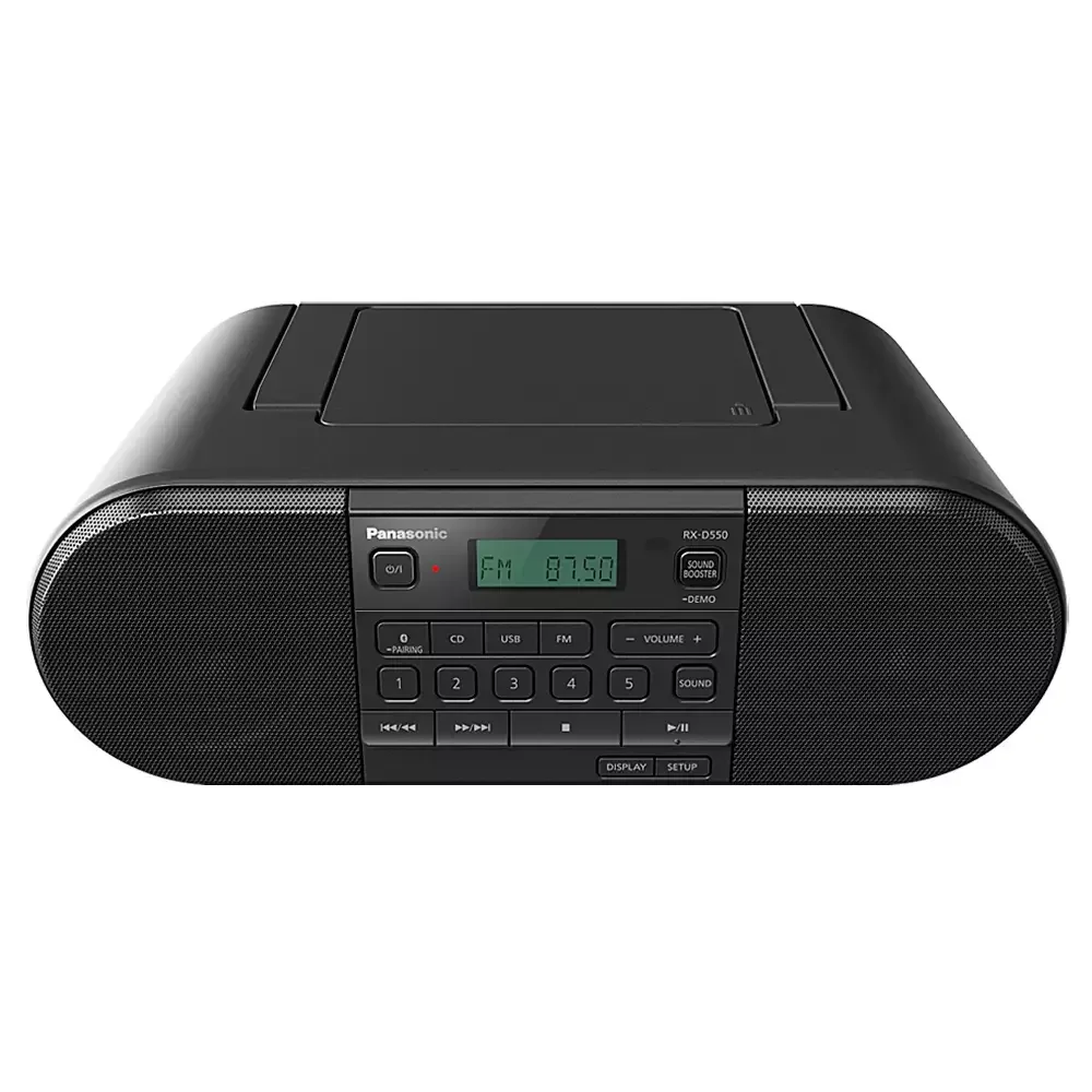 Panasonic RX-D550GS-K Black купить,0