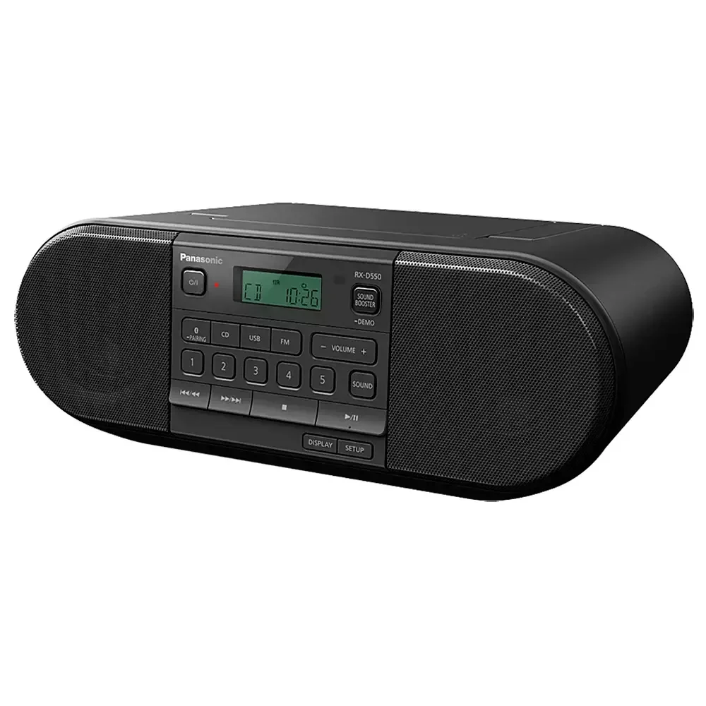 Panasonic RX-D550GS-K Black купить,0