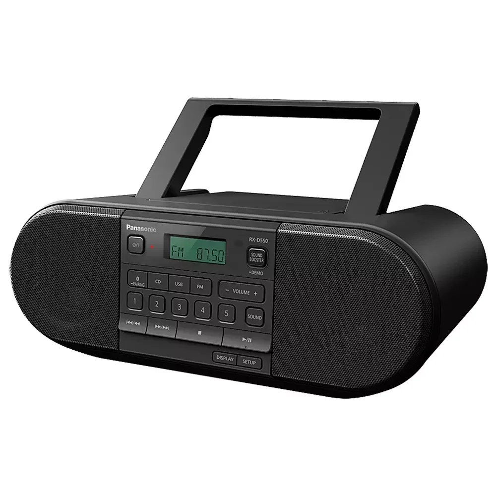 Panasonic RX-D550GS-K Black купить,0