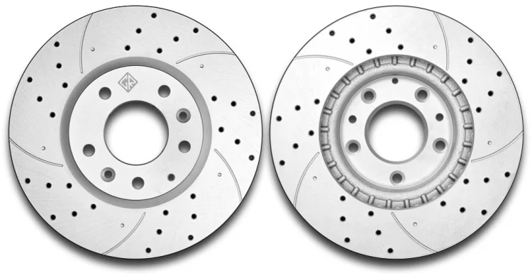 Диски передние Gerat DSK-F015P 2шт купить,59950