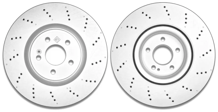 Диски передние Gerat DSK-F182P 2шт купить,74390