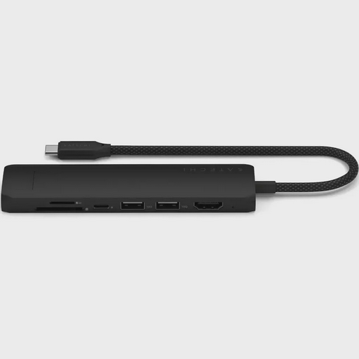 Адаптер Satechi 7-in-1 USB-C Slim Multiport with Ethernet Black