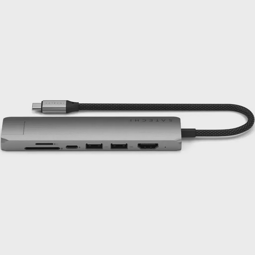 Адаптер Satechi 7-in-1 USB-C Slim Multiport with Ethernet Space Grey