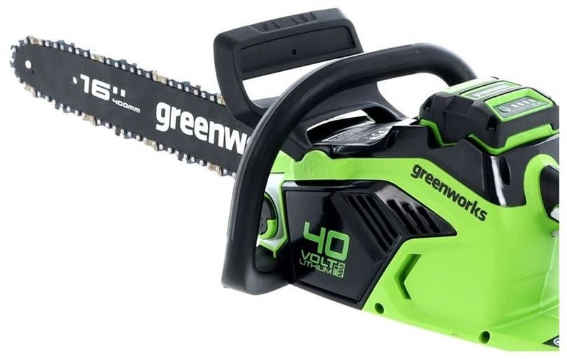 Цепная пила Greenworks аккумуляторная GD40CS18K4 (2005807UB) купить,0