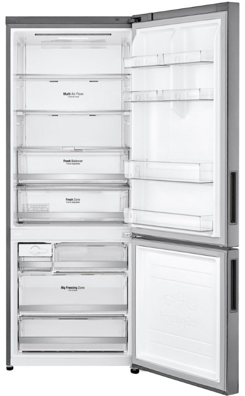 Холодильник LG GC-B569PMCZ серебристый купить,0
