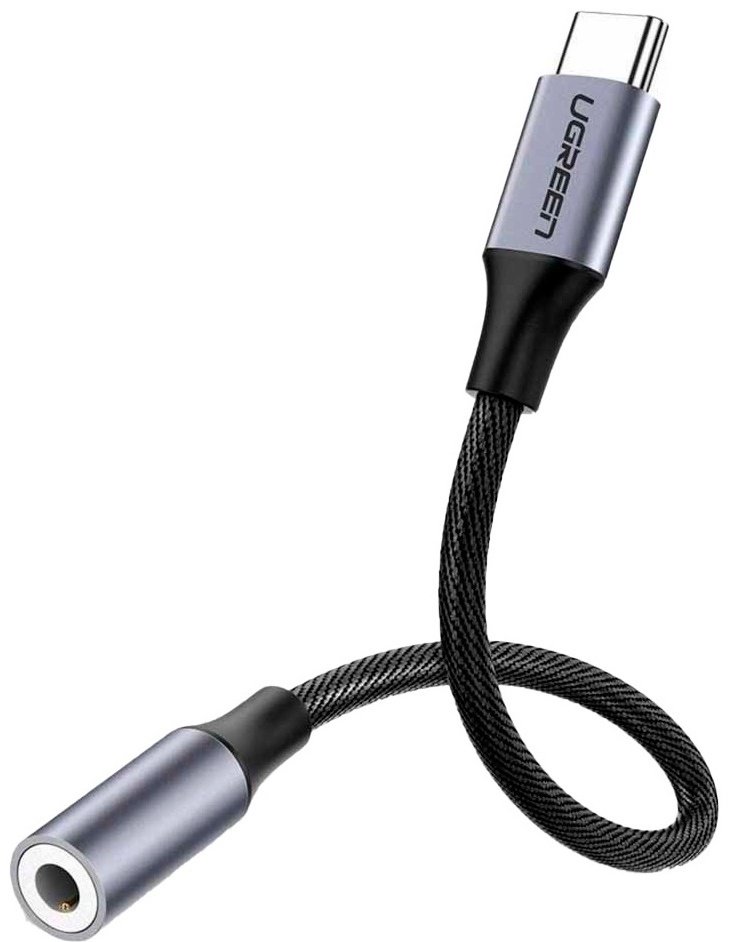 Кабель Ugreen 3.5 mm jack - USB Type-C 0.1 м