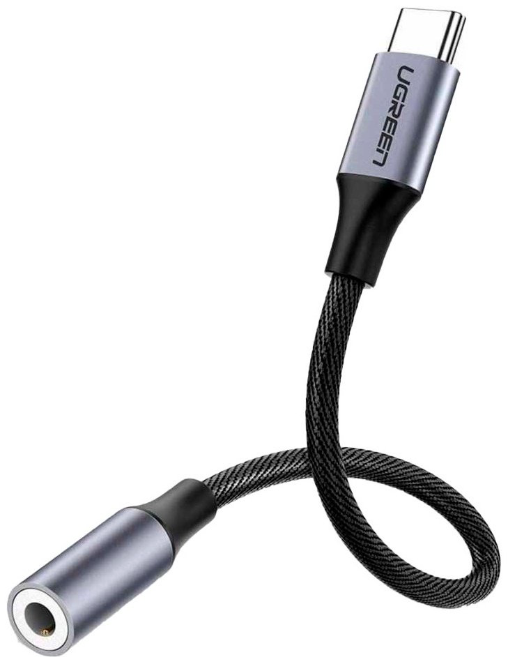Кабель Ugreen 3.5 mm jack - USB Type-C 0.1 м купить,NaN