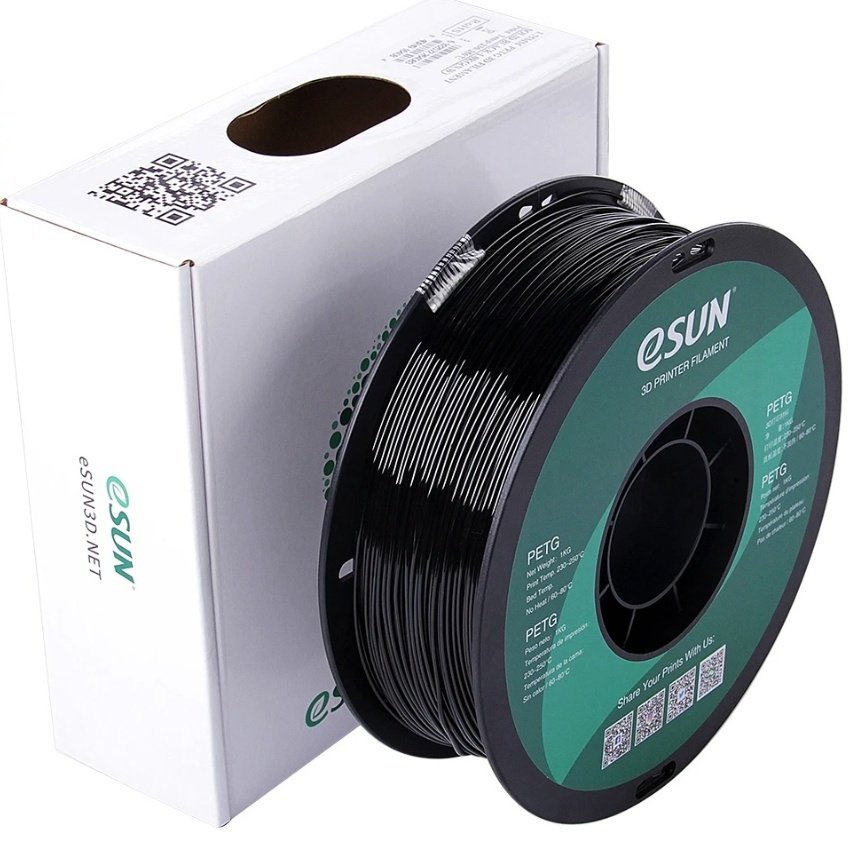 Пластик для 3D-печати Esun PETG175SB1 черный