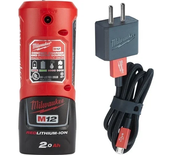 Зарядное устройство Milwaukee M12 NRG 4932459450 - ForteMarket Зарядное устройство Milwaukee M12 NRG 4932459450 купить,0
