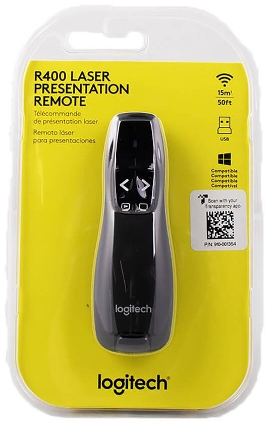 Презентер Logitech 910-001356 черный