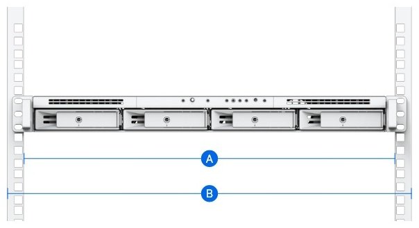 Держатель для проводов Synology RKM114 серебристый