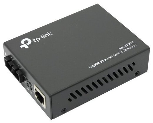 Медиаконвертер TP-LINK MC210CS черный