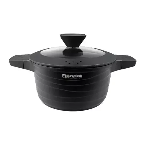 Кастрюля  Rondell RDA 766 4.7 л  Алюминий Black купить,35990