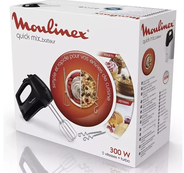 Миксер Moulinex HM 3108B1 Black