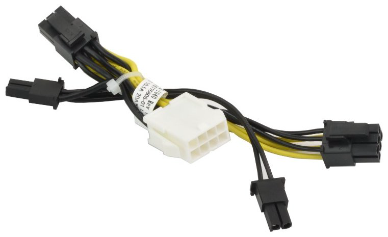 Кабель Supermicro CBL-PWEX-1040 6+2-pin (PCI-E)