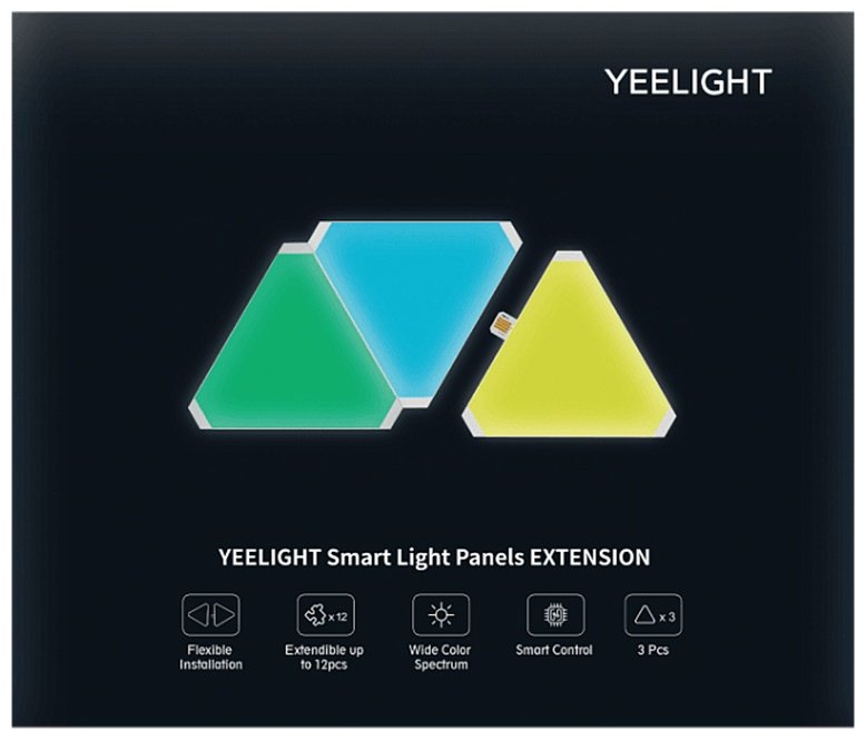 Yeelight декоративный светильник YLFWD-0013, пластик купить,0