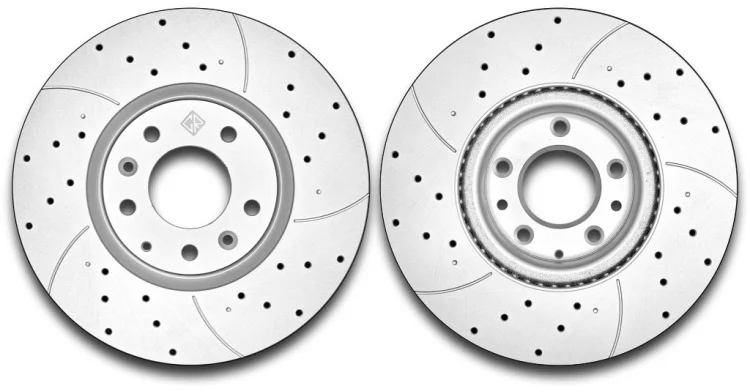 Диски передние Gerat DSK-F245P 2шт купить,66890