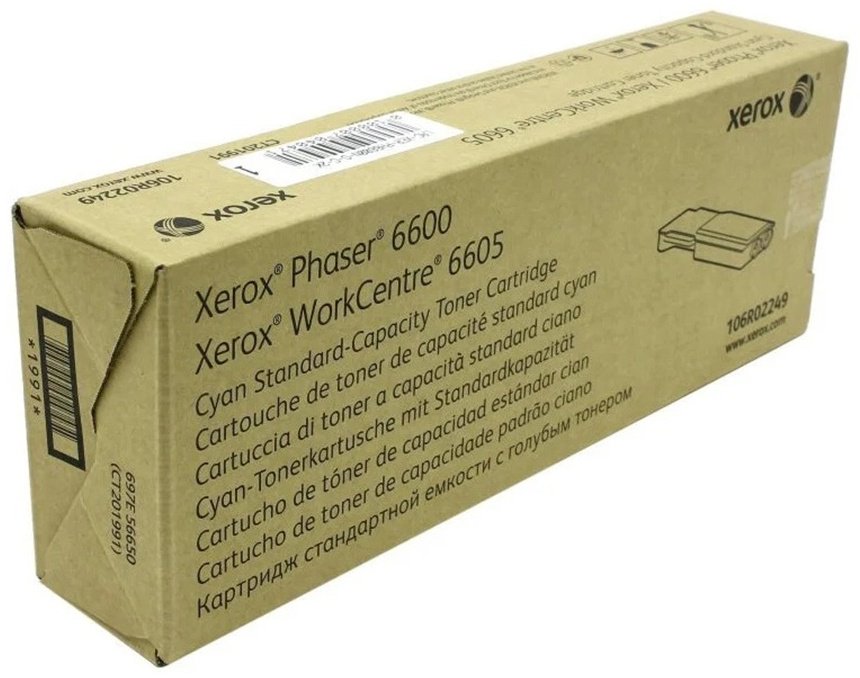 Тонер Xerox 106R02249 голубой