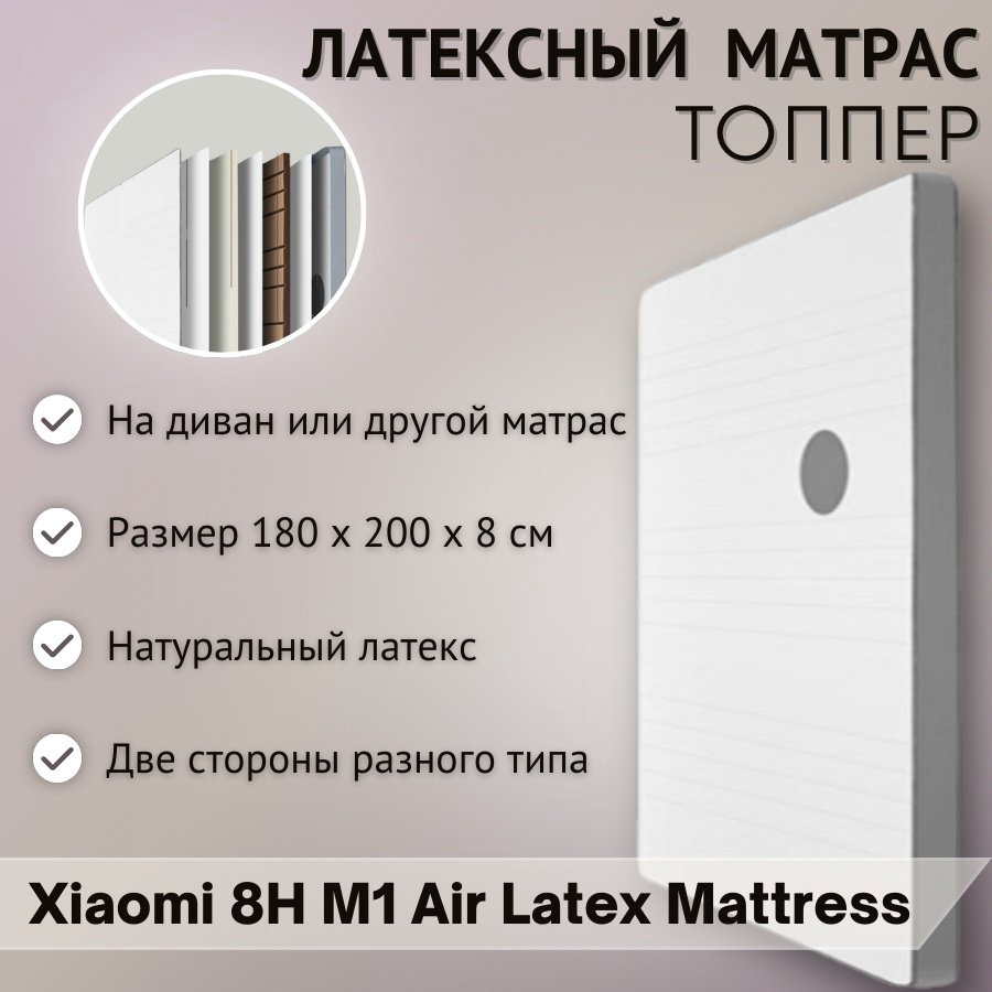 Матрас Xiaomi M1-AIR, 180x200x8 см купить,NaN