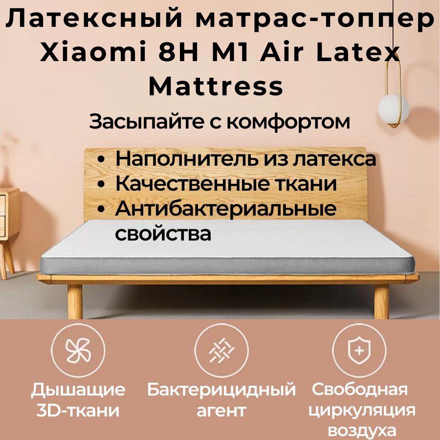 Матрас Xiaomi M1-AIR, 180x200x8 см купить,NaN