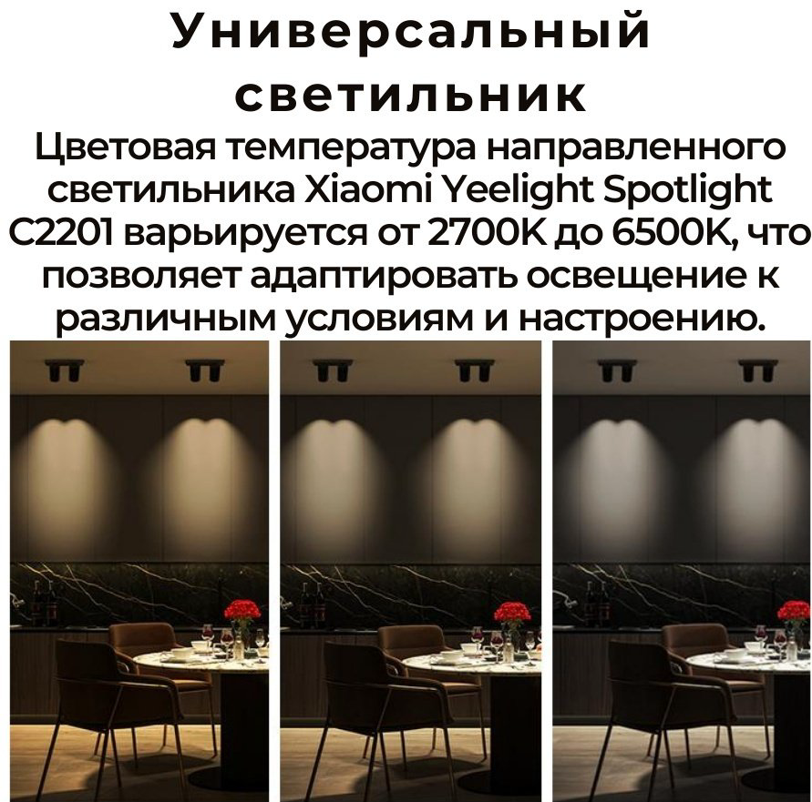 Yeelight трековый светильник YLDDL-0084 купить,32990