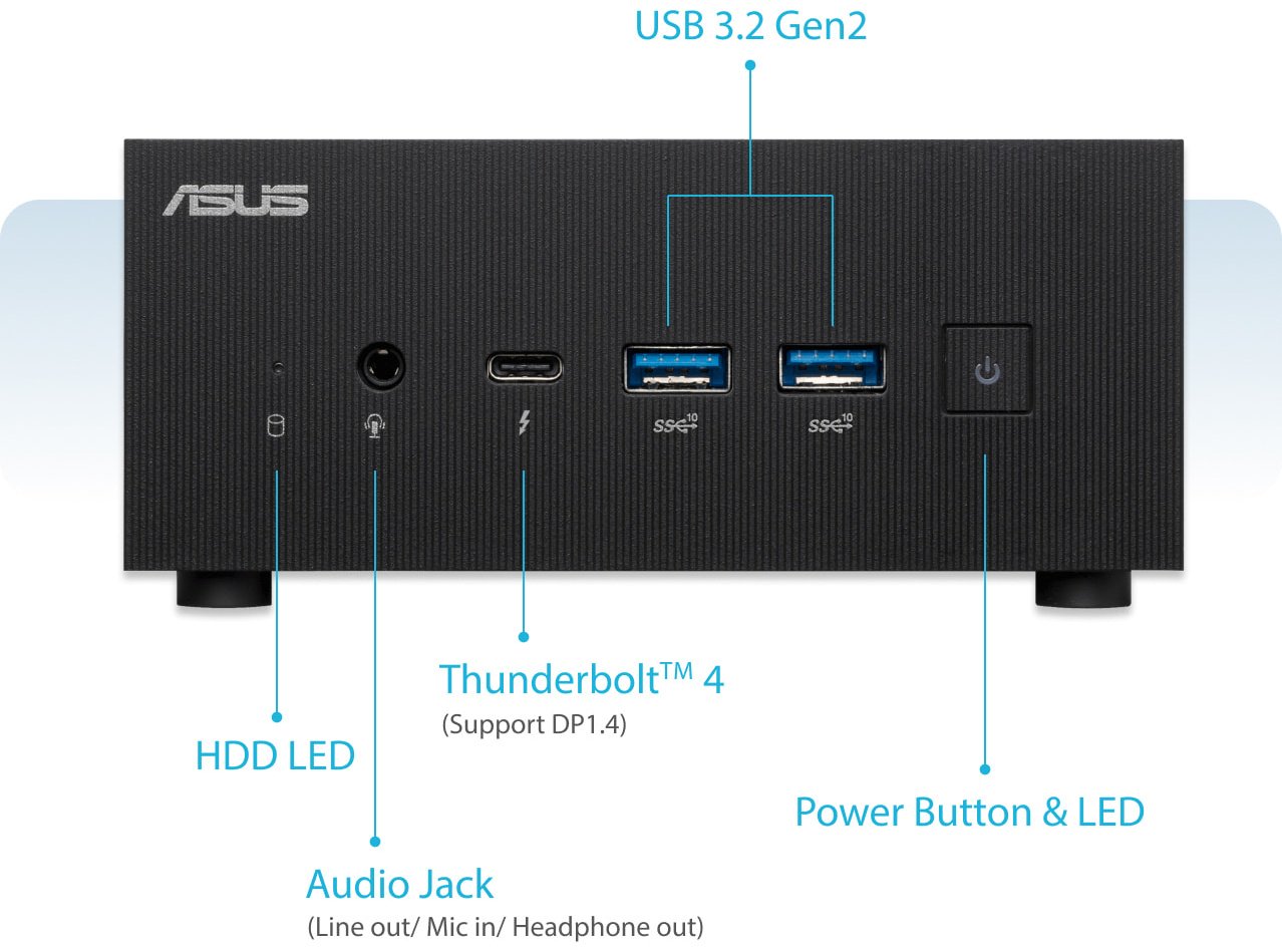 Неттоп ASUS ExpertCenter PN64-E1 PN64-E1-B-S5069MD черный - ForteMarket Неттоп ASUS ExpertCenter PN64-E1 PN64-E1-B-S5069MD черный купить,0