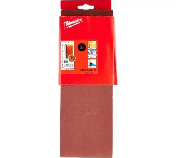 Лента шлифовальная Milwaukee 4932341614 620мм 5шт купить,0