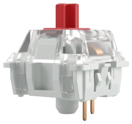Переключатели GLORIOUS Gateron Red GAT-RED красный - ForteMarket Переключатели GLORIOUS Gateron Red GAT-RED красный купить,0