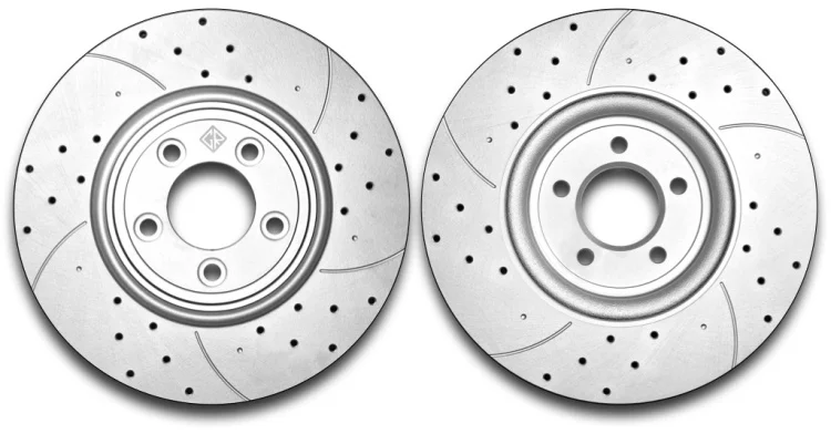 Диски передние Gerat DSK-F257P 2шт купить,69960