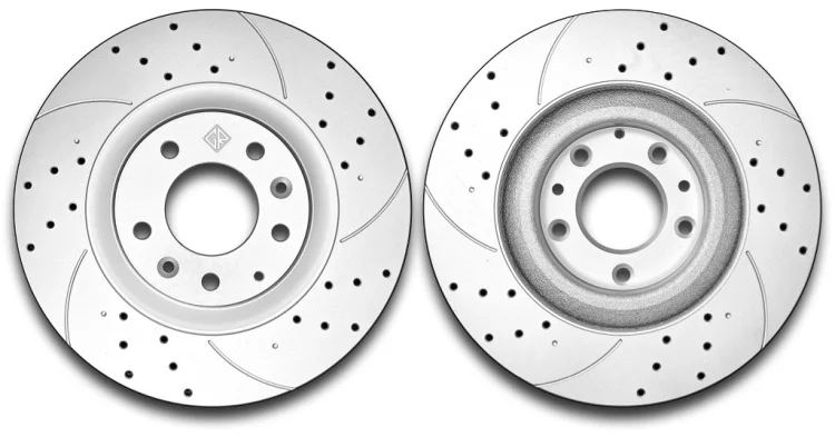Диски передние Gerat DSK-F222P 2шт купить,65450