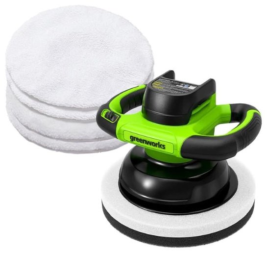 Шлифмашина полировальная Greenworks G24BU10 (3502107RU) купить,0