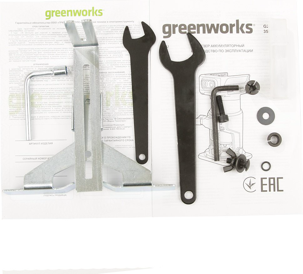 Фрезер кромочный Greenworks G24RO/3502507RU купить,NaN