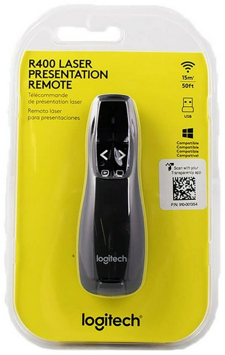 Презентер Logitech 910-001356 черный
