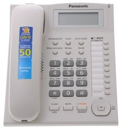 Проводной телефон Panasonic KX-TS2388RUW белый