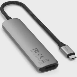 Адаптер Satechi 6-in-1 USB-C Slim Multiport Space Grey