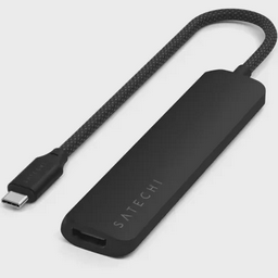 Адаптер Satechi 6-in-1 USB-C Slim Multiport Black