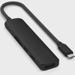 Адаптер Satechi 6-in-1 USB-C Slim Multiport Black