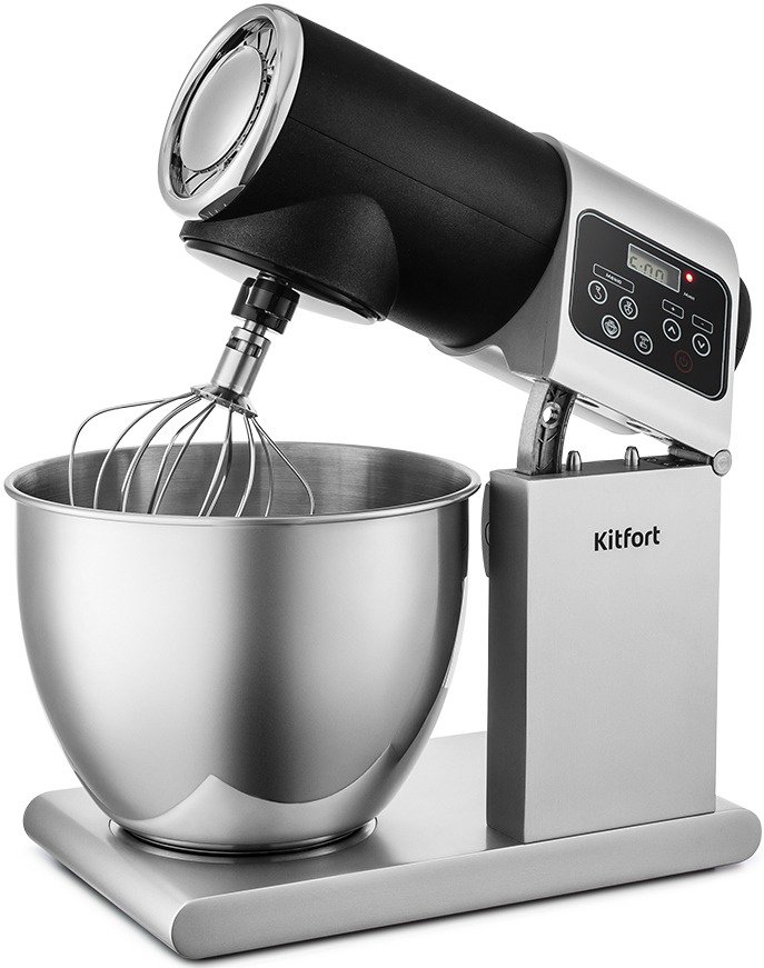 Миксер Kitfort КТ-3038-1 серебристый
