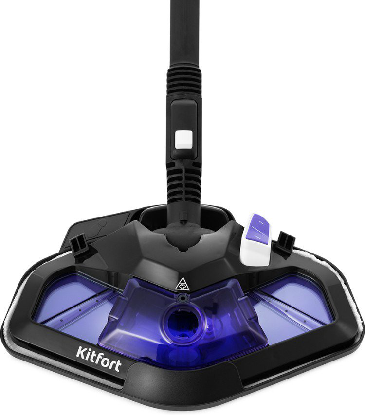 Пароочиститель Kitfort KT-986 бело-фиолетовый купить,NaN